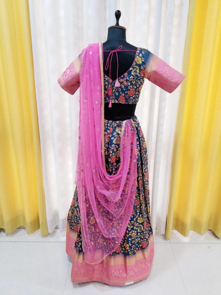 Shop LH45 - Kalamkari Lehanga Online | Buy from Indian Store, USA